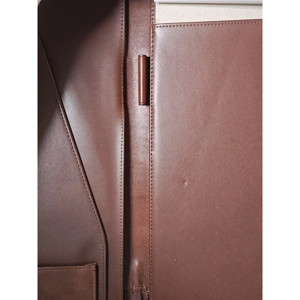 Buxton Padfolio Brown Faux Leather Writing‎ Pad